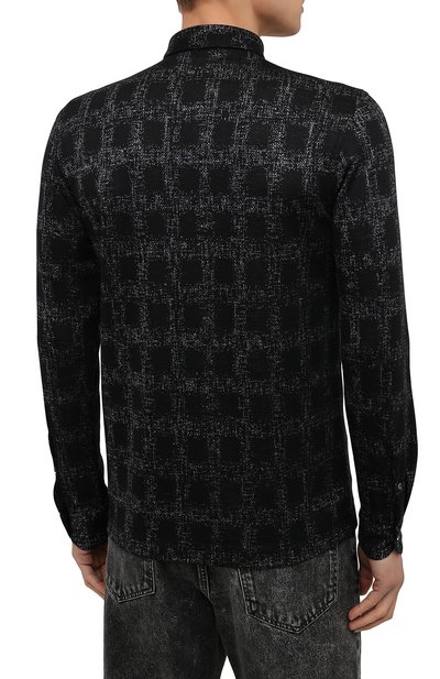 Поло из шерсти и шелка ZILLI SPORT, арт. MFW-66029-000/0003, фото 4