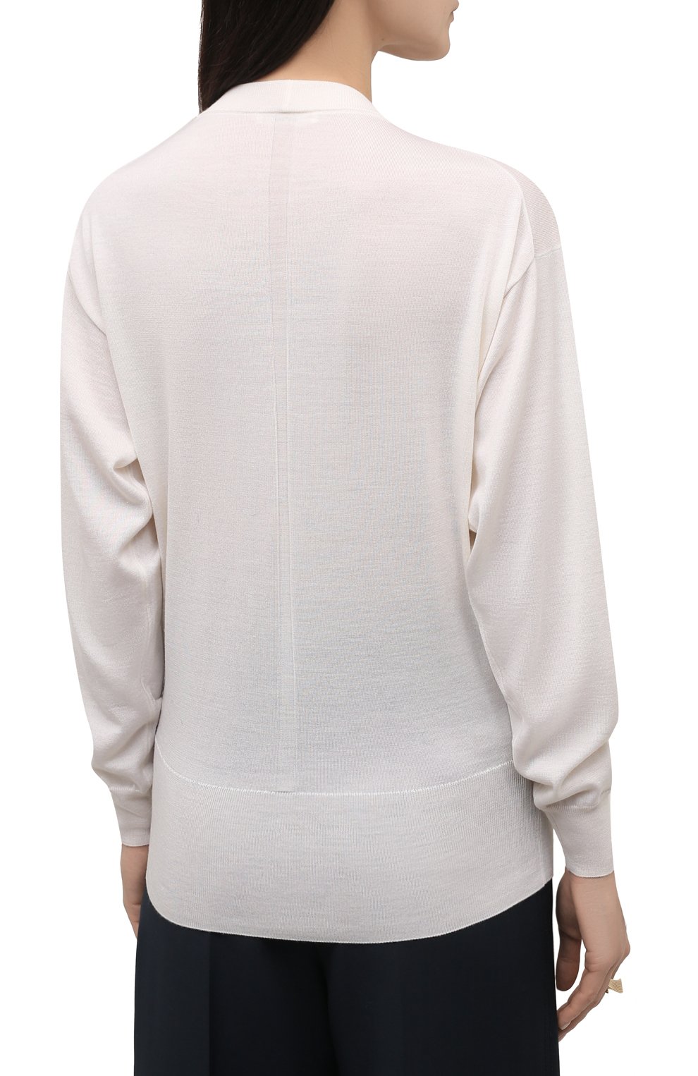 Кардиган из кашемира и шелка THE ROW, арт. 5805Y476, фото 4