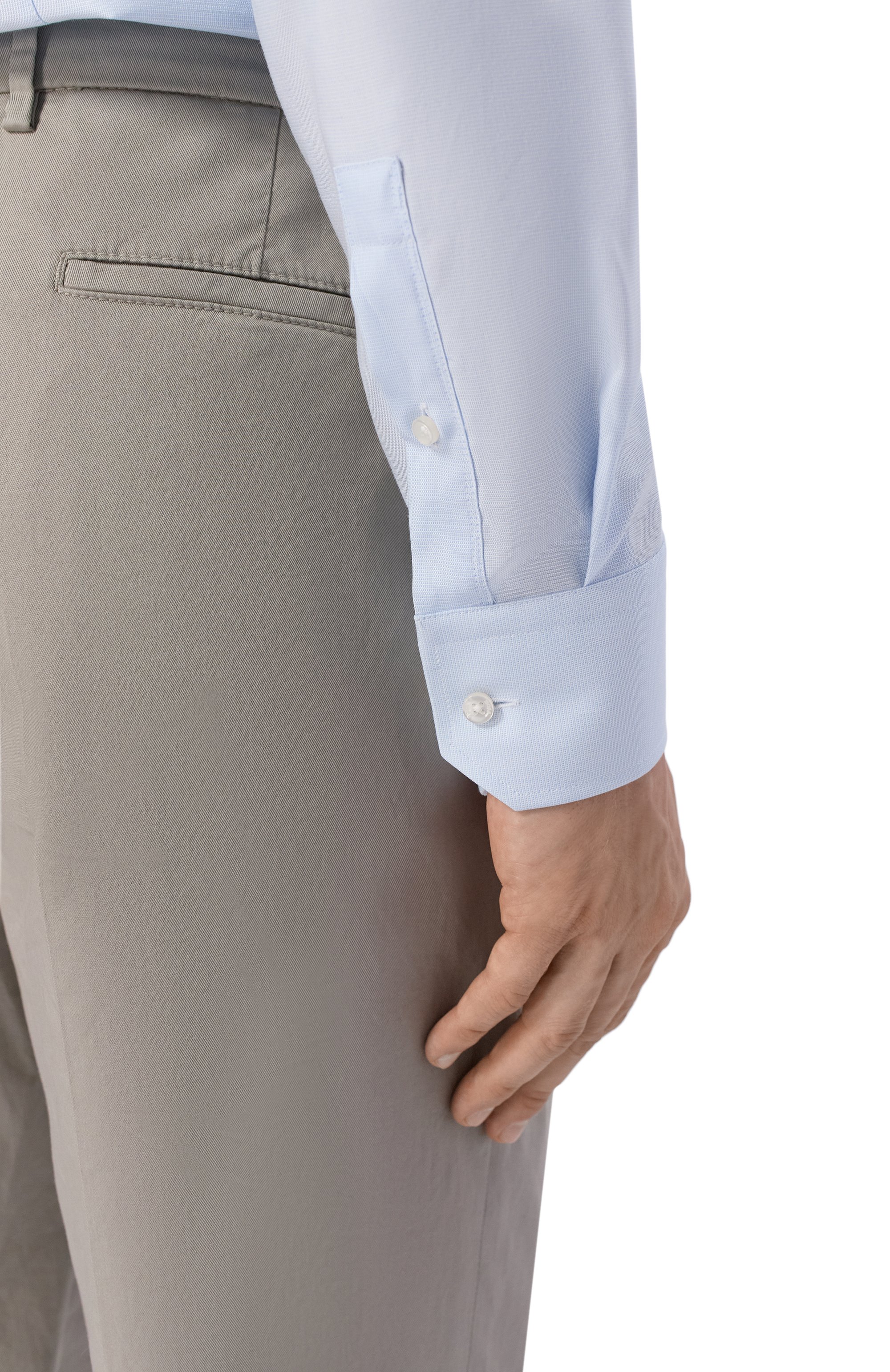 Сорочка из хлопка и лиоцелла BOSS, арт. 50561659, фото 5