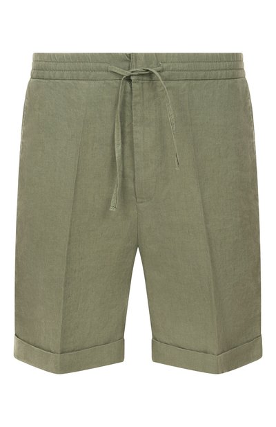 Мужские льняные шорты CANALI, арт. 95606/SG03202