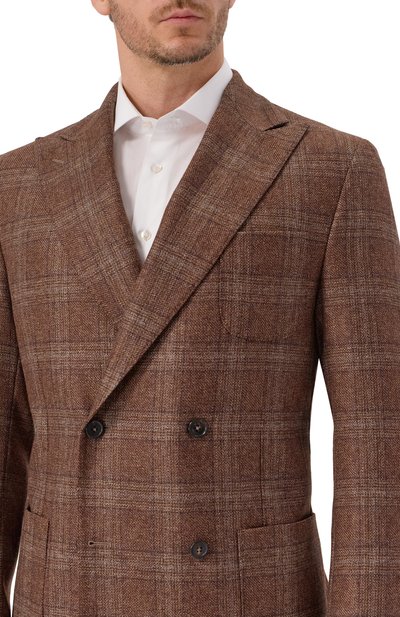 Шерстяной пиджак CORNELIANI, арт. 26X009-2616212, фото 5