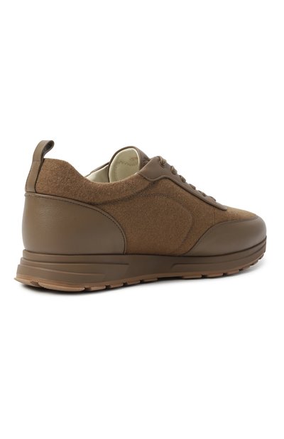 Комбинированные кроссовки wool & leather 12 STOREEZ, арт. 127006, фото 5