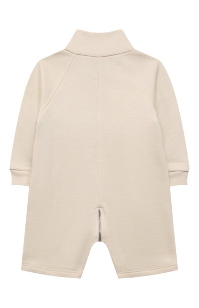 Хлопковый комбинезон GUCCI кремового цвета по цене 29950 руб., арт. 653679/XJDKA/9-12M, фото 2 Хлопковый комбинезон GUCCI, арт. 653679/XJDKA/9-12M, фото 2