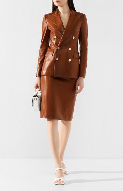 Кожаный жакет RALPH LAUREN, арт. 290803707, фото 2