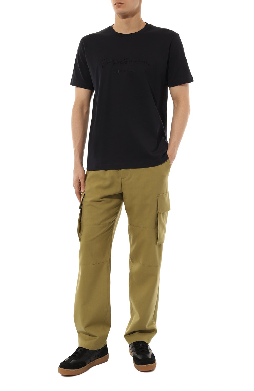 Шерстяные брюки-карго MARNI, арт. PUMU0207U2/TW839, фото 2