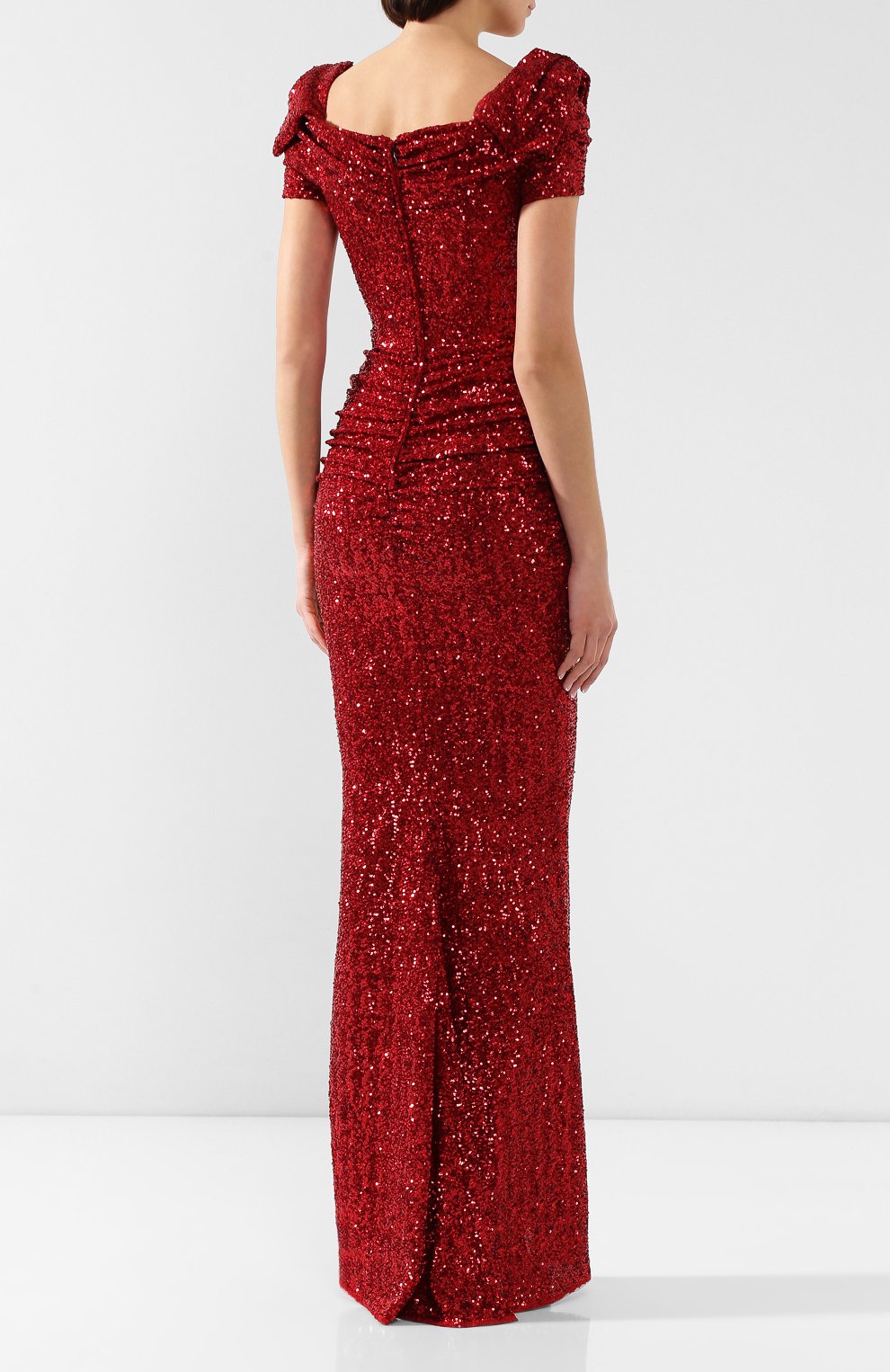 Платье-макси c пайетками DOLCE & GABBANA, арт. F6B0HT/FLM7Q, фото 4