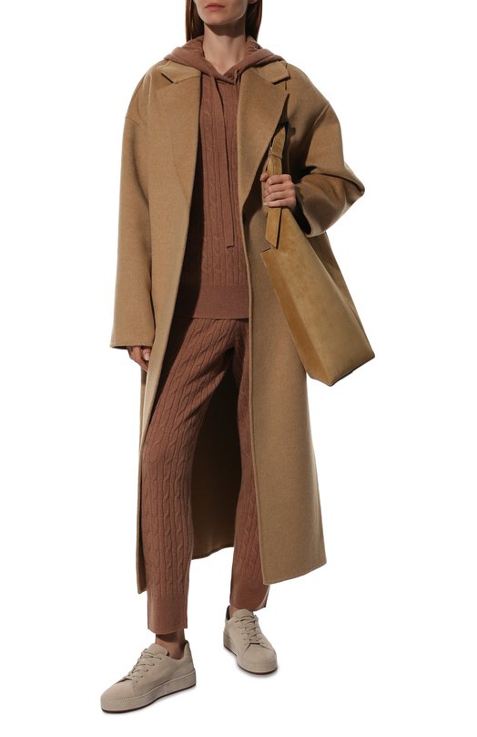 Кашемировое худи Re Vera Бежевый, фото 2