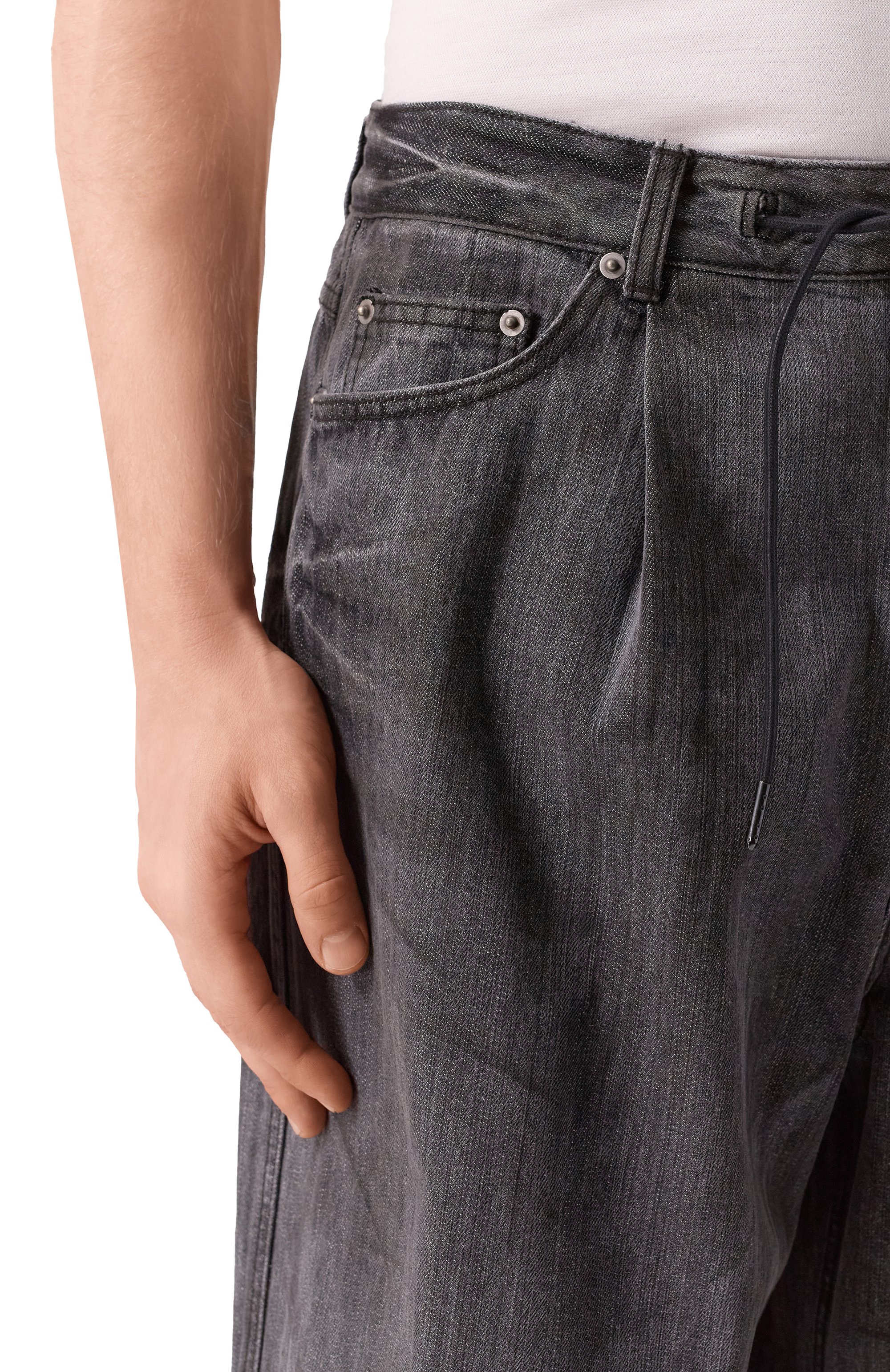 Джинсы JUUN.J темно-серого цвета по цене 49950 руб., арт. JC5121PD15, фото 5 Джинсы JUUN.J, арт. JC5121PD15, фото 5