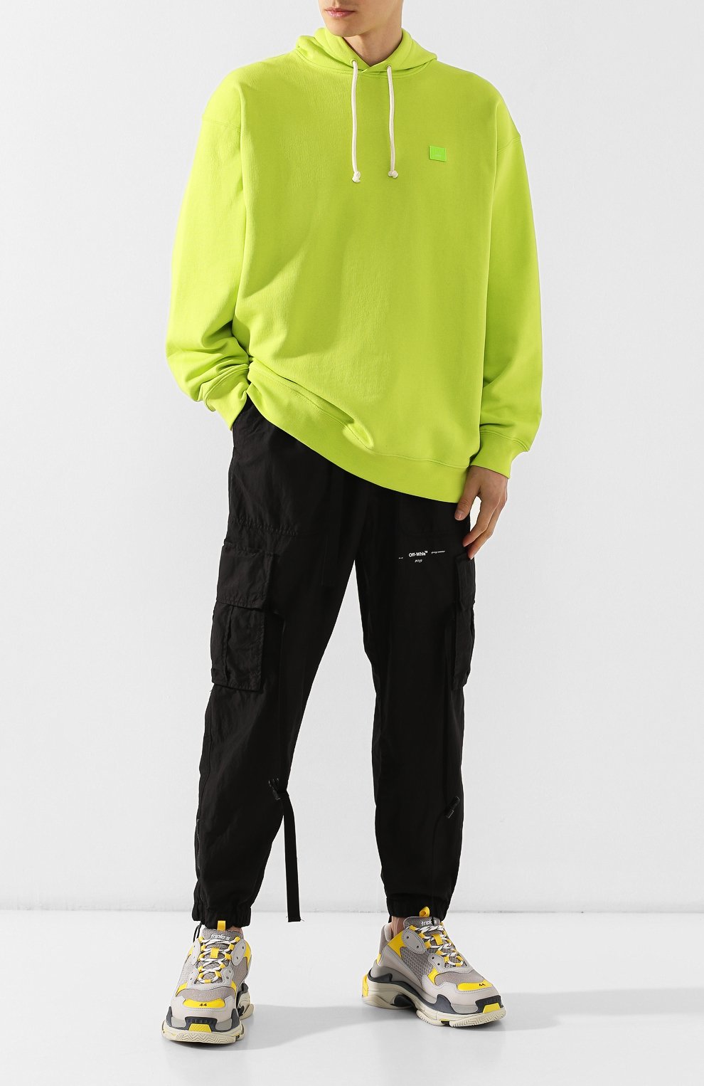 Комбинированные кроссовки triple s BALENCIAGA, арт. 536737/W090H, фото 2