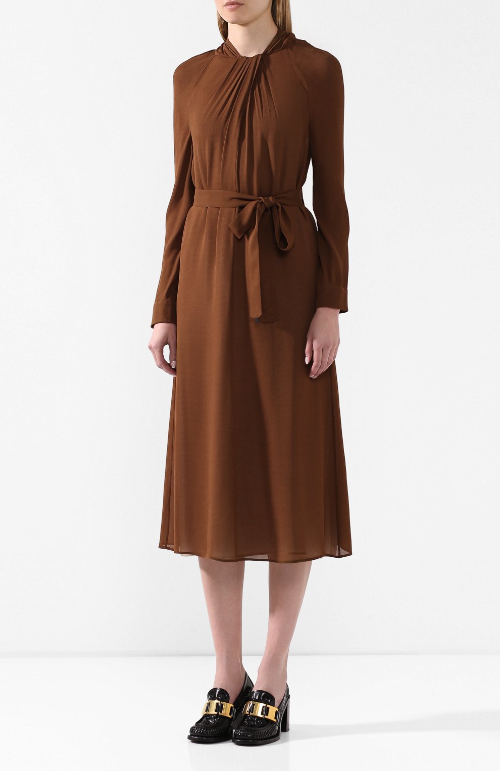 Платье из вискозы PRADA, арт. P3A44-1VV8-F0005, фото 3