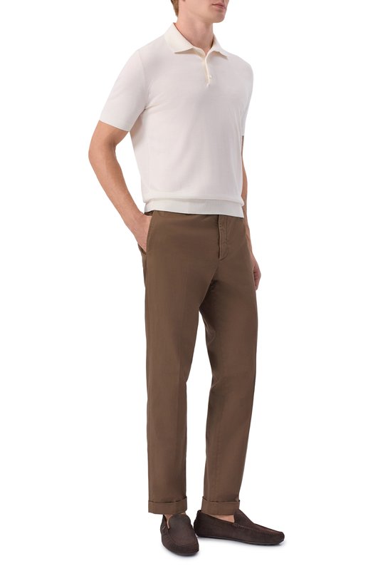 Замшевые мокасины Blu Barrett GPX-11727.19/LIGHT CASHEMERE Коричневый  GPX-11727.19/LIGHT CASHEMERE Фото 2