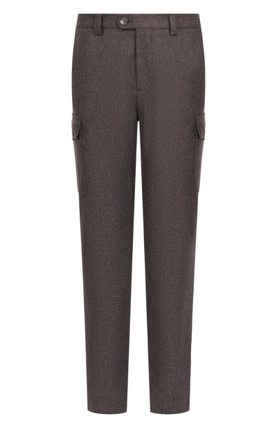 Мужские шерстяные брюки-карго BRUNELLO CUCINELLI, арт. M038PE1890