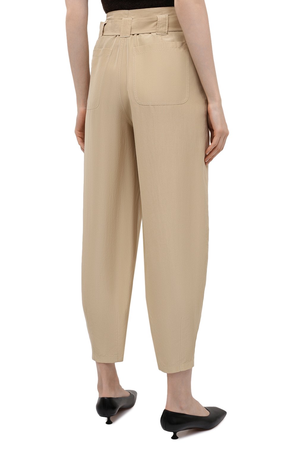 Шелковые брюки POLO RALPH LAUREN, арт. 211856854, фото 4