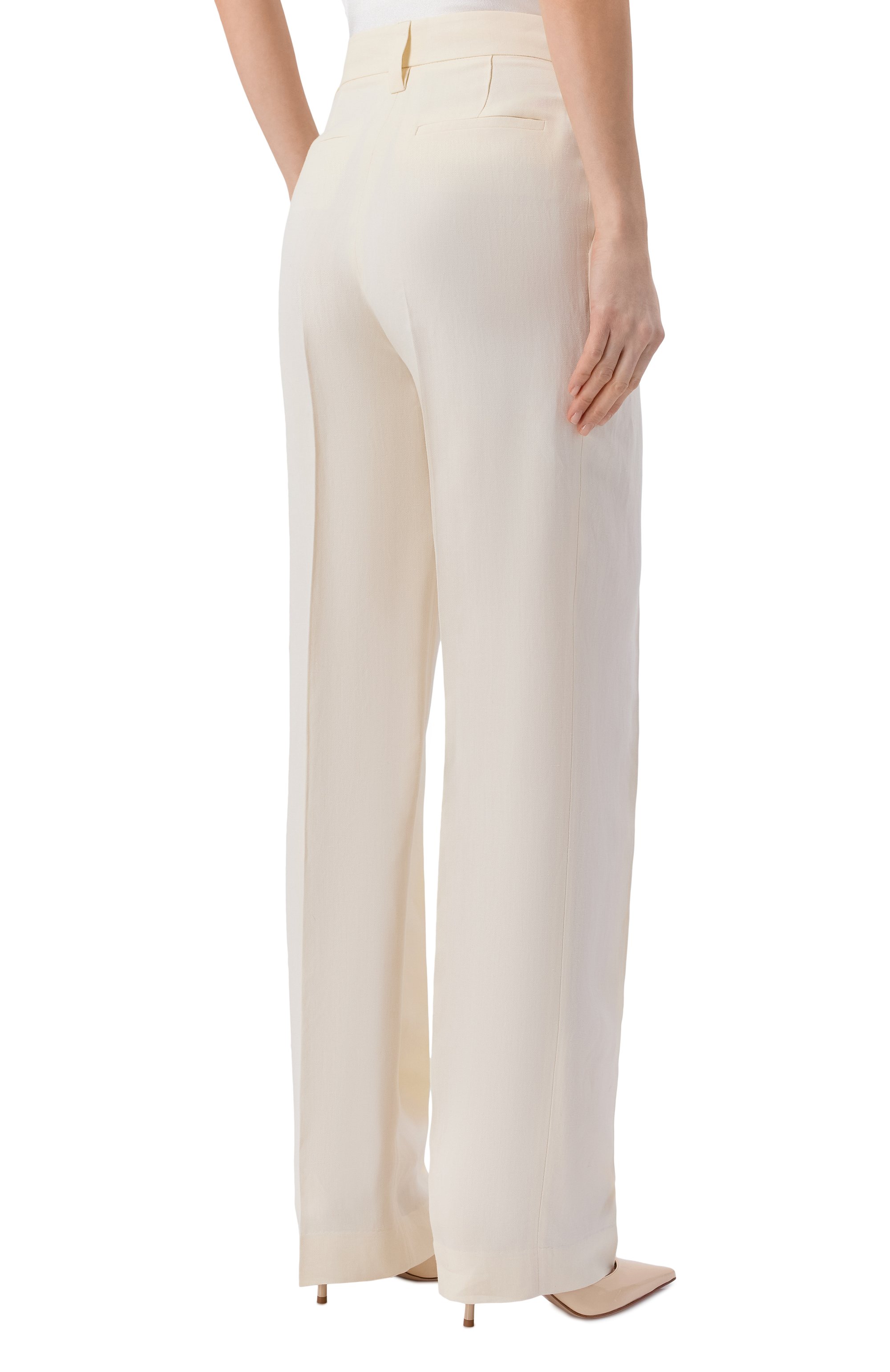 Брюки из вискозы и льна ANTONELLI FIRENZE, арт. P8136Q/935, фото 4