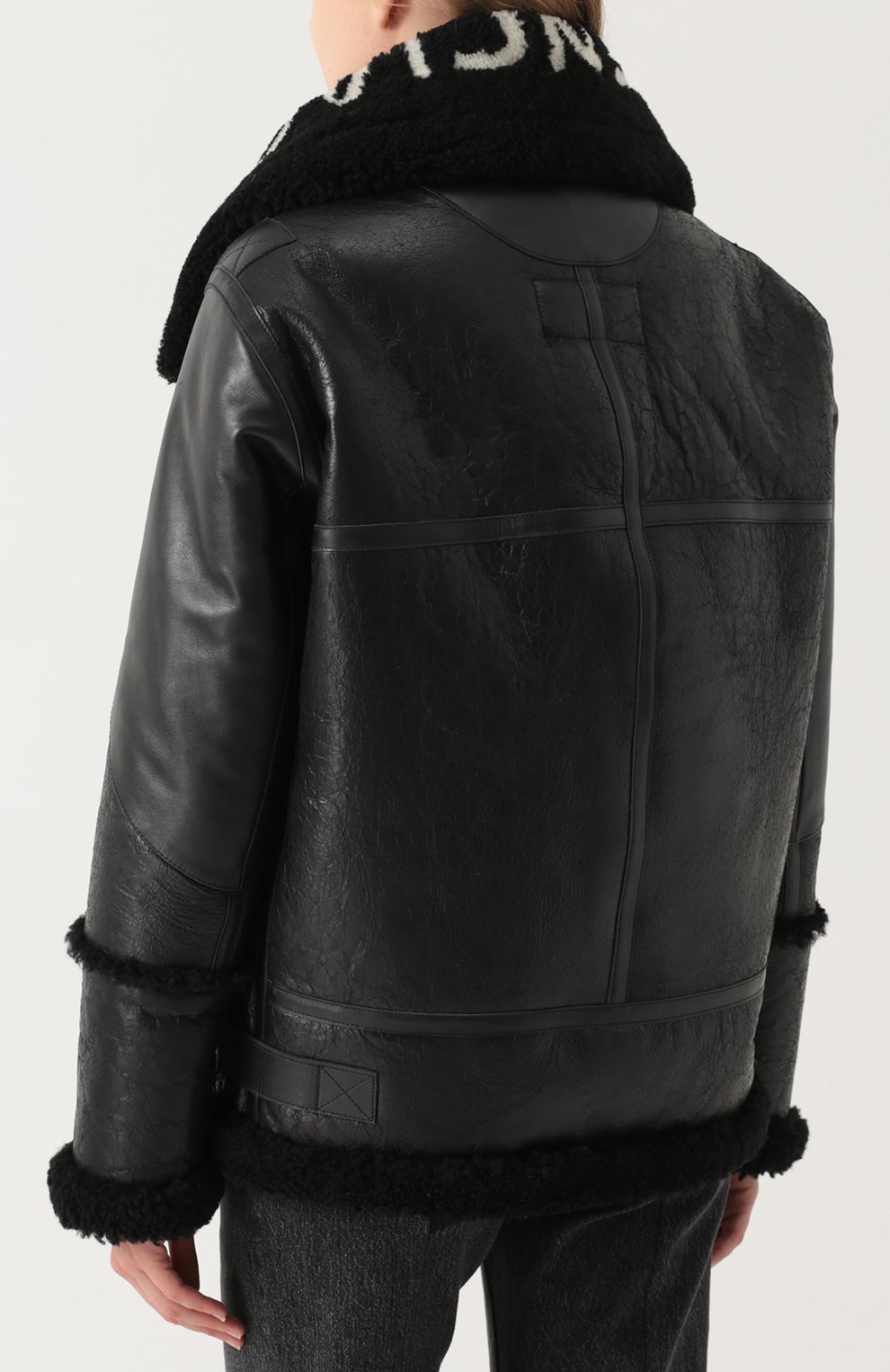 Укороченная дубленка свободного кроя BALENCIAGA, арт. 436548/TSH11, фото 4