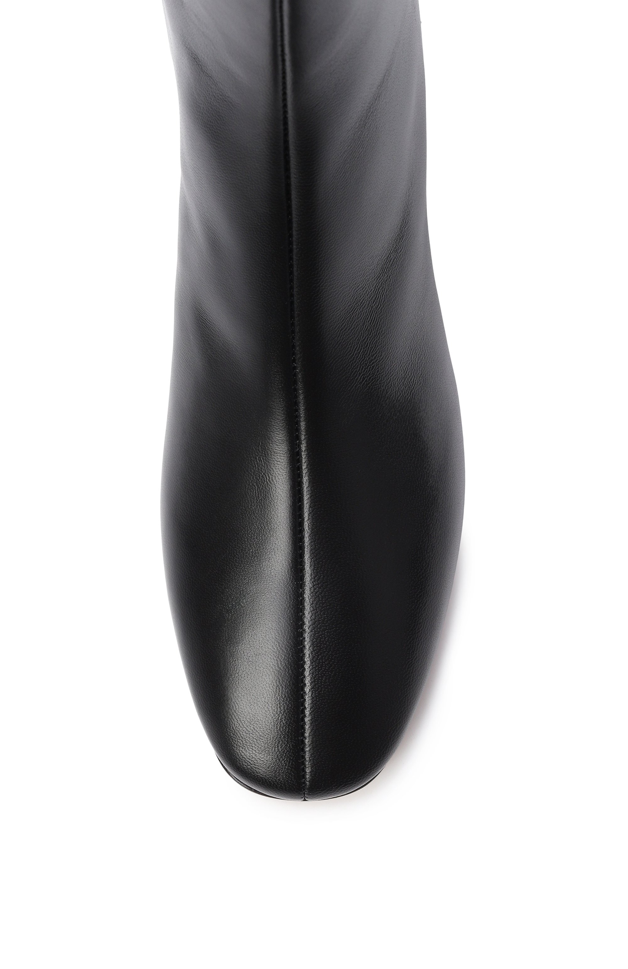 Кожаные ботильоны LE MONDE BERYL, арт. CAR-LEA-BLA, фото 6