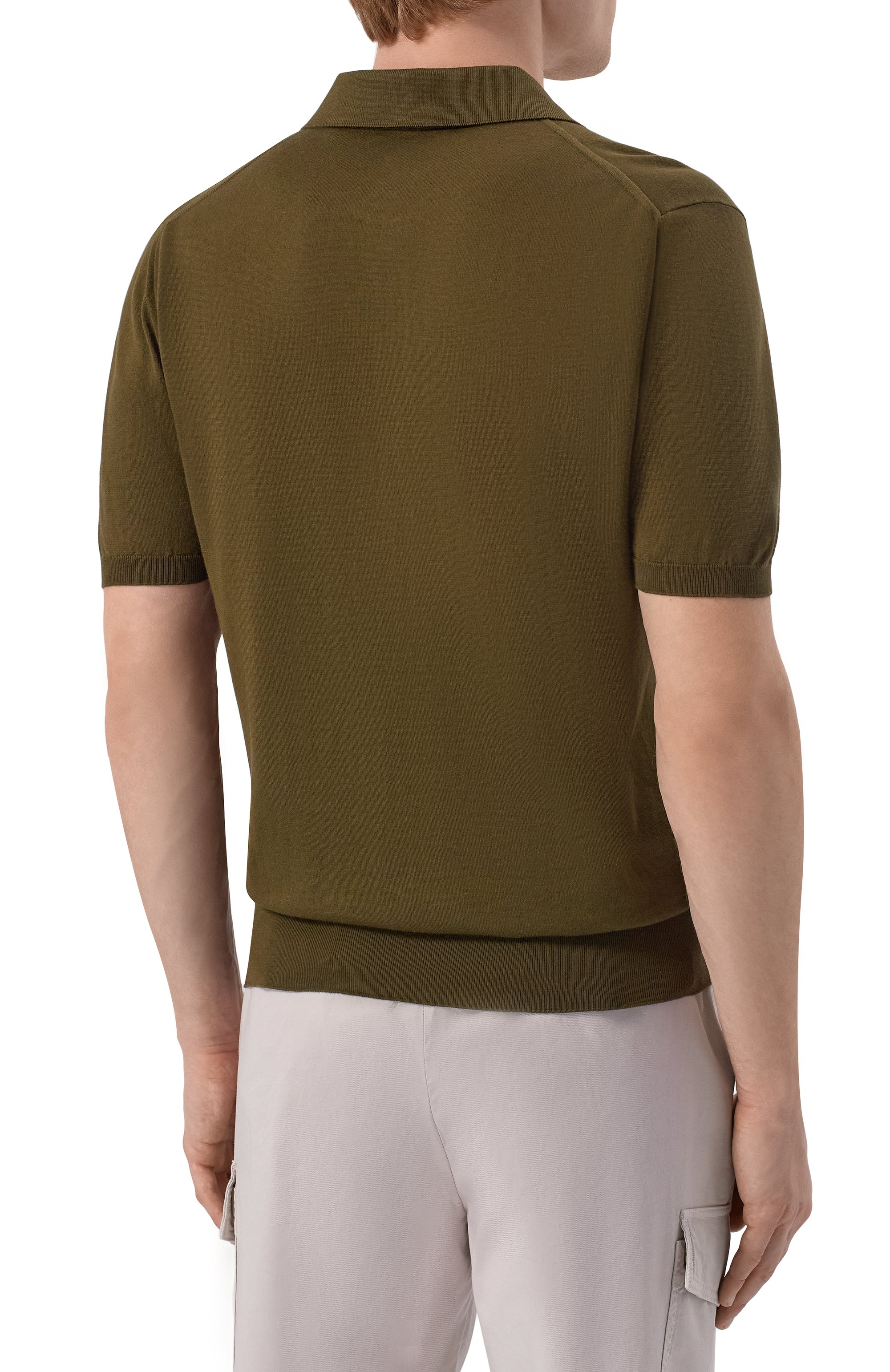 Хлопковое поло KITON, арт. UMKX33Z, фото 4