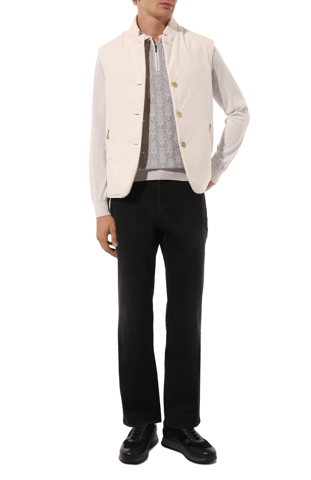 Поло из кашемира и шелка ZILLI, арт. KZP001M0330VSPK00, фото 2