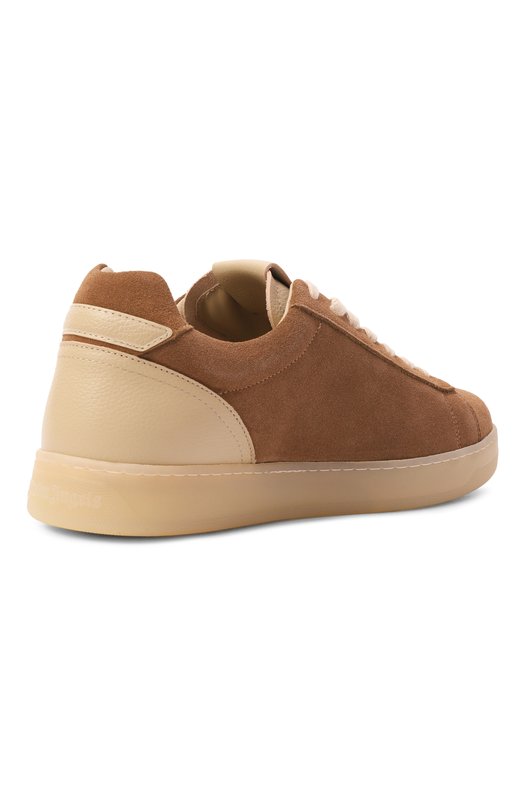 Замшевые кеды Palm Tennis Palm Angels PMIA111S26LEA001 Коричневый  PMIA111S26LEA001 Фото 4