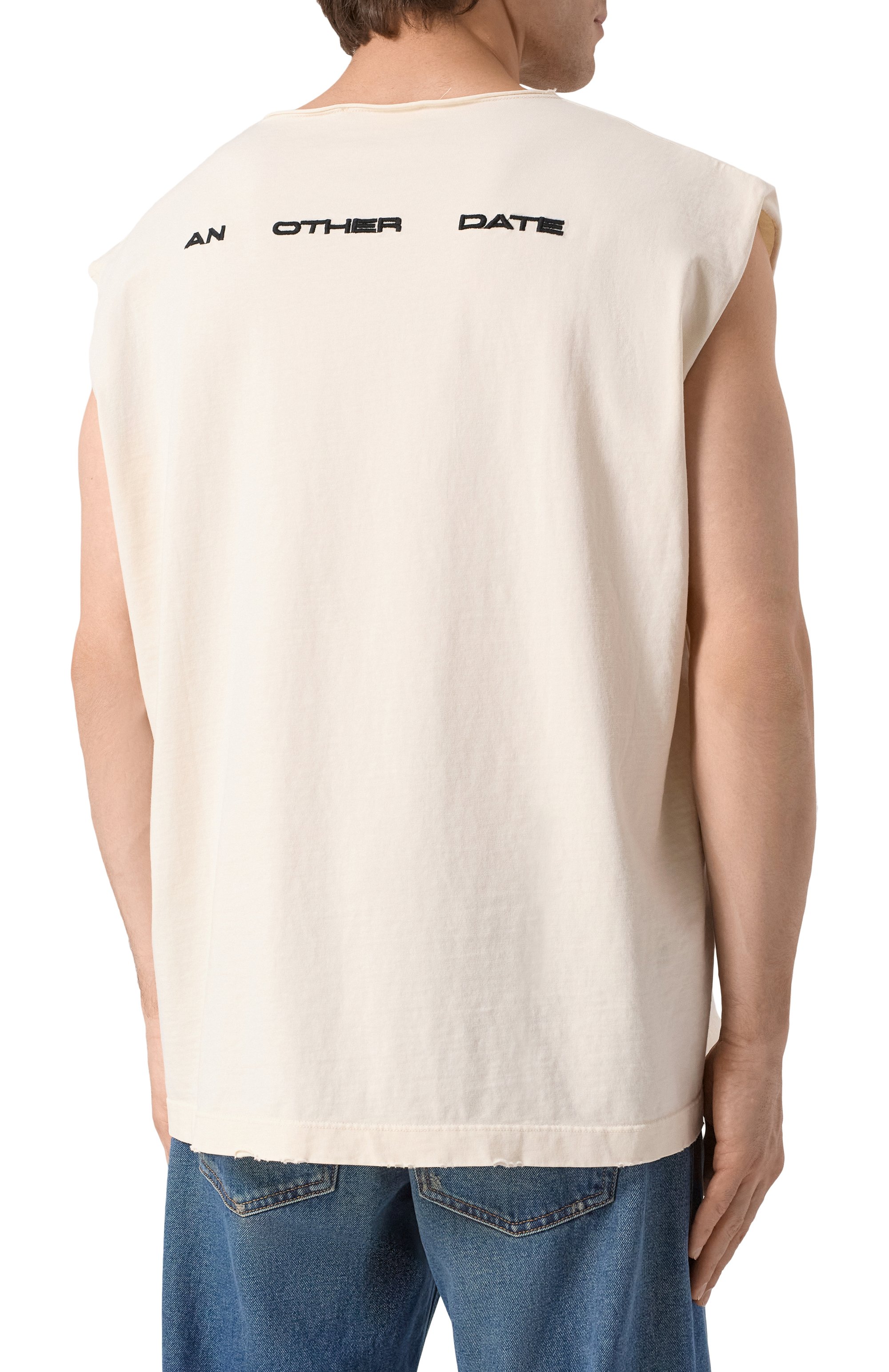 Хлопковая майка AN OTHER DATE, арт. S25MA0DTA157, фото 4