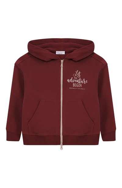 Хлопковая толстовка BRUNELLO CUCINELLI, арт. BN05NE878A