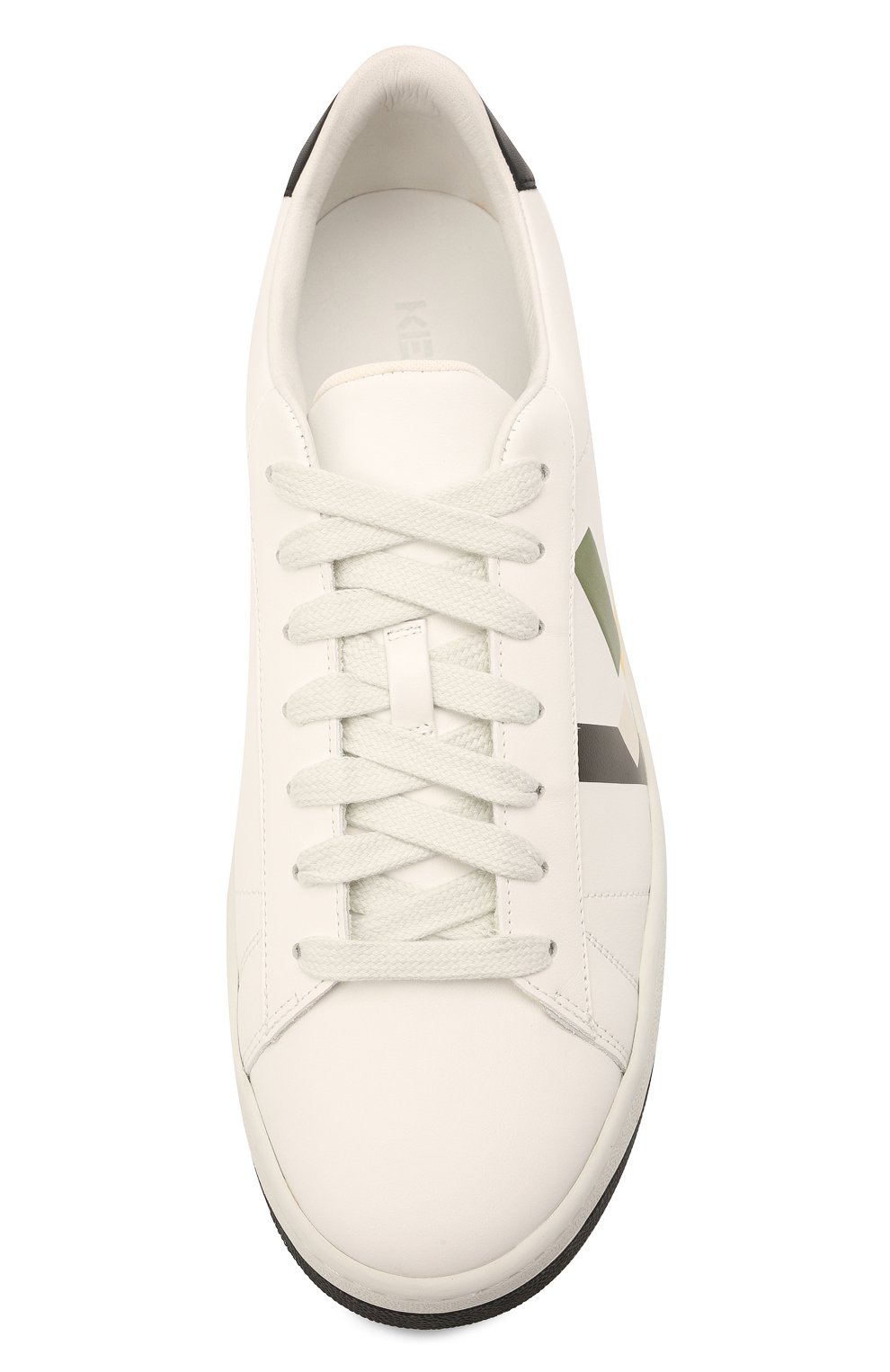 Кожаные кеды KENZO белого цвета по цене 39050 руб., арт. FA65SN170L50, фото 5 Кожаные кеды KENZO, арт. FA65SN170L50, фото 5