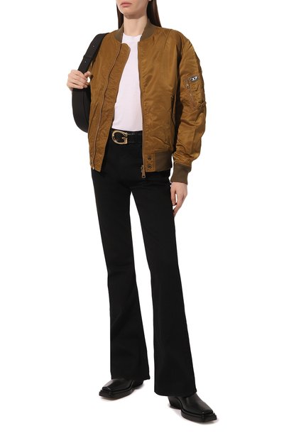 Хлопковый лонгслив GANNI, арт. T3203, фото 2