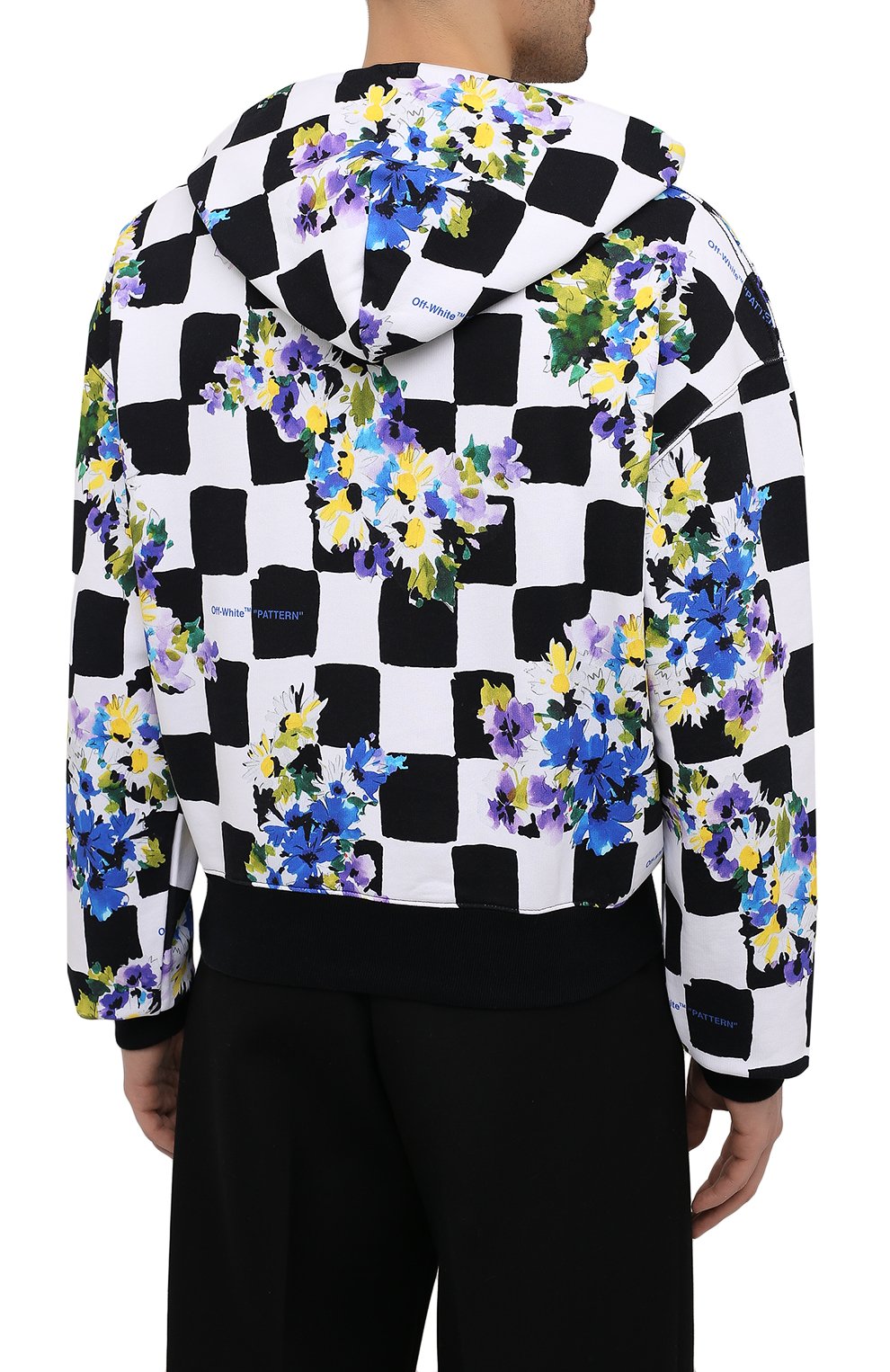 Хлопковое худи OFF-WHITE, арт. 0MBB037S21FLE010, фото 4