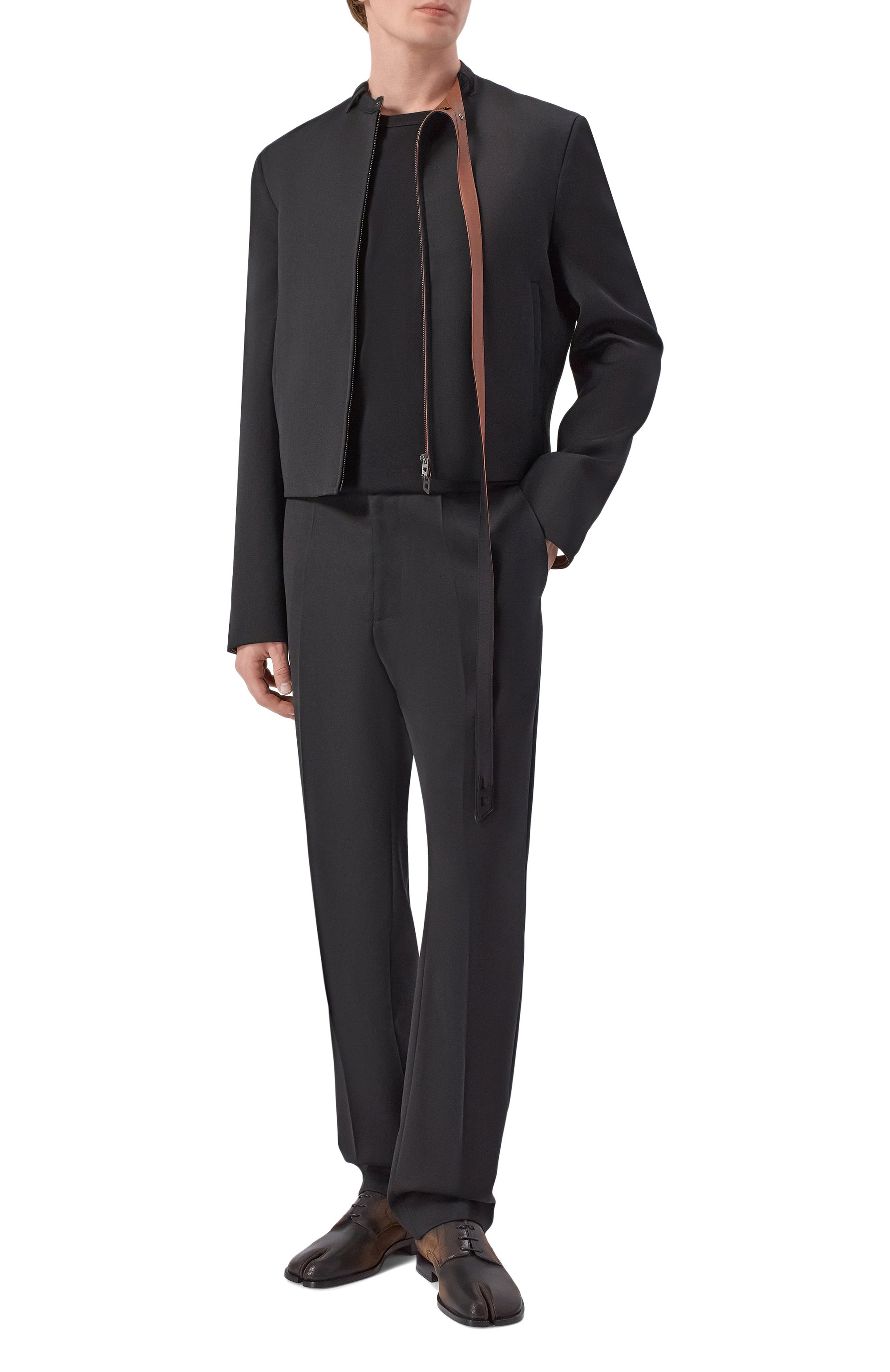 Замшевые дерби tabi MAISON MARGIELA, арт. S97WQ0052/P7549, фото 2