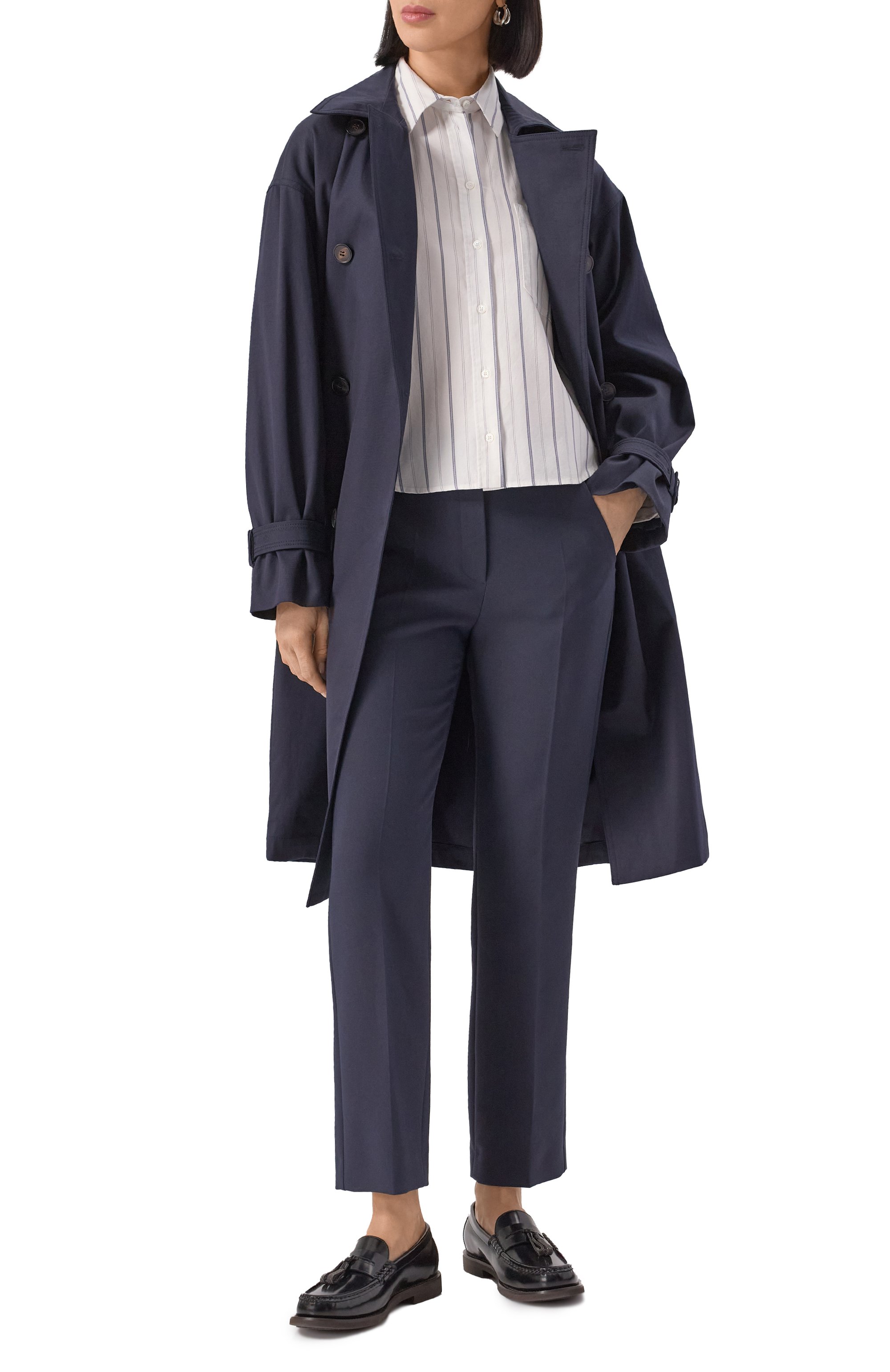 Хлопковая рубашка WEEKEND MAX MARA, арт. RUBIERA, фото 2