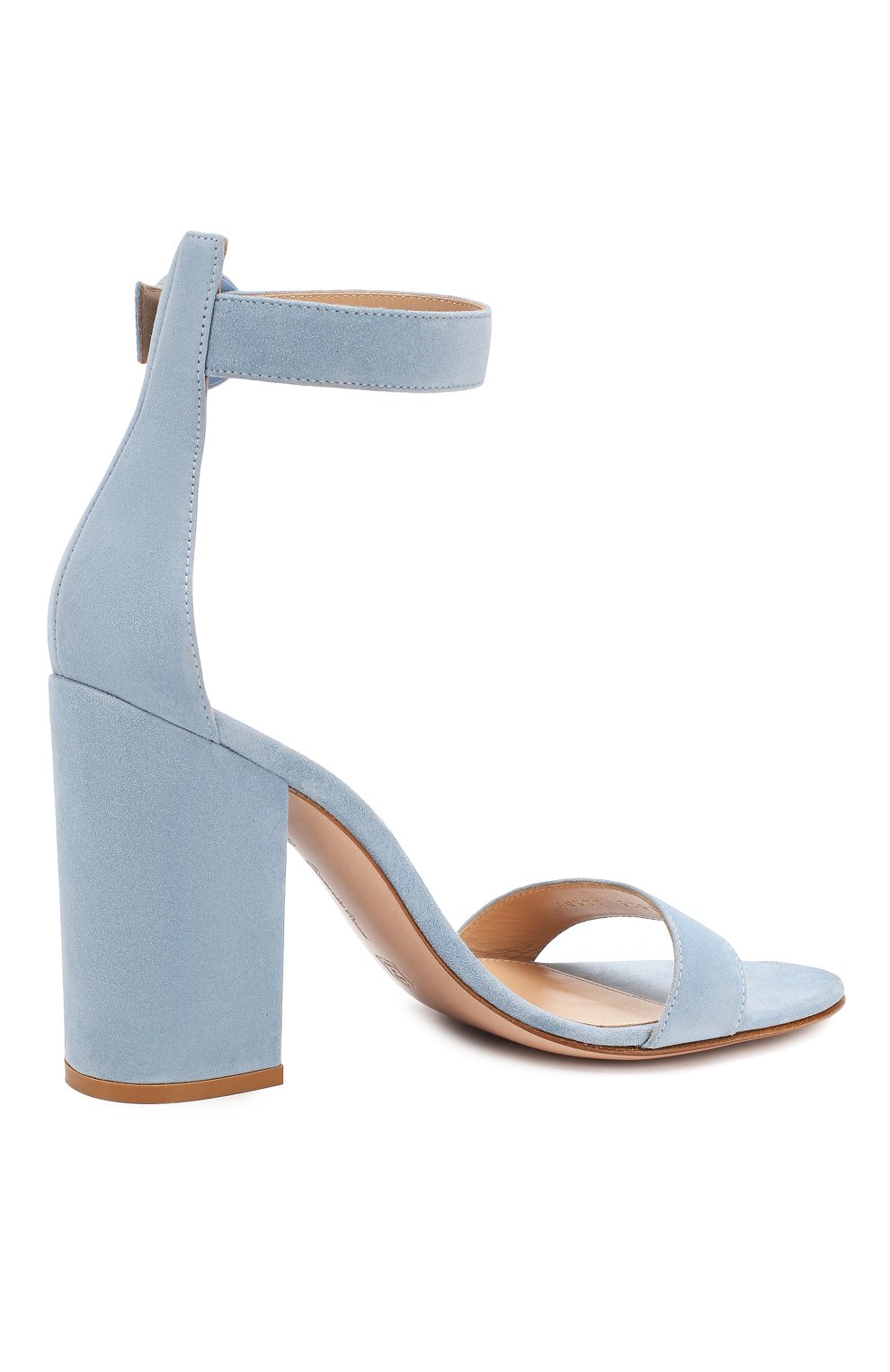 Замшевые босоножки versilia GIANVITO ROSSI, арт. G60379.00RIC.CAMST0W, фото 4