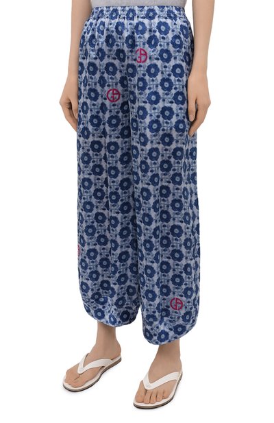 Шелковые брюки GIORGIO ARMANI, арт. 1SHPP0J7/T02PT, фото 3