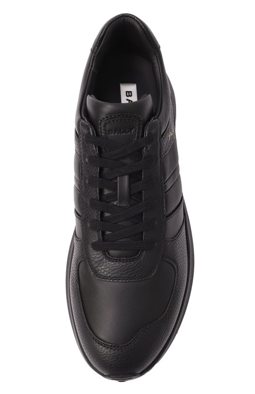Кожаные кроссовки Outline Bally MSK09S/VT238 Чёрный  MSK09S/VT238 Фото 6