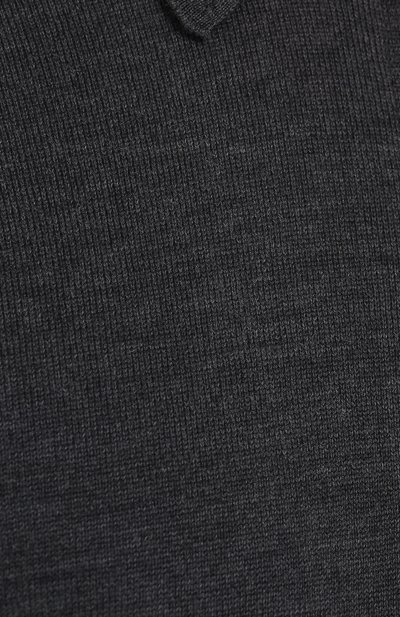 Шерстяное поло GRAN SASSO темно-серого цвета по цене 27500 руб., арт. 55125/14290, фото 5 Шерстяное поло GRAN SASSO, арт. 55125/14290, фото 5