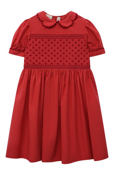 Хлопковое платье GUCCI, арт. 615241 ZAEFF