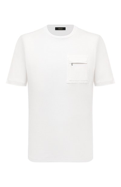 Мужская хлопковая футболка ZILLI, арт. TSR001M0110VZP000