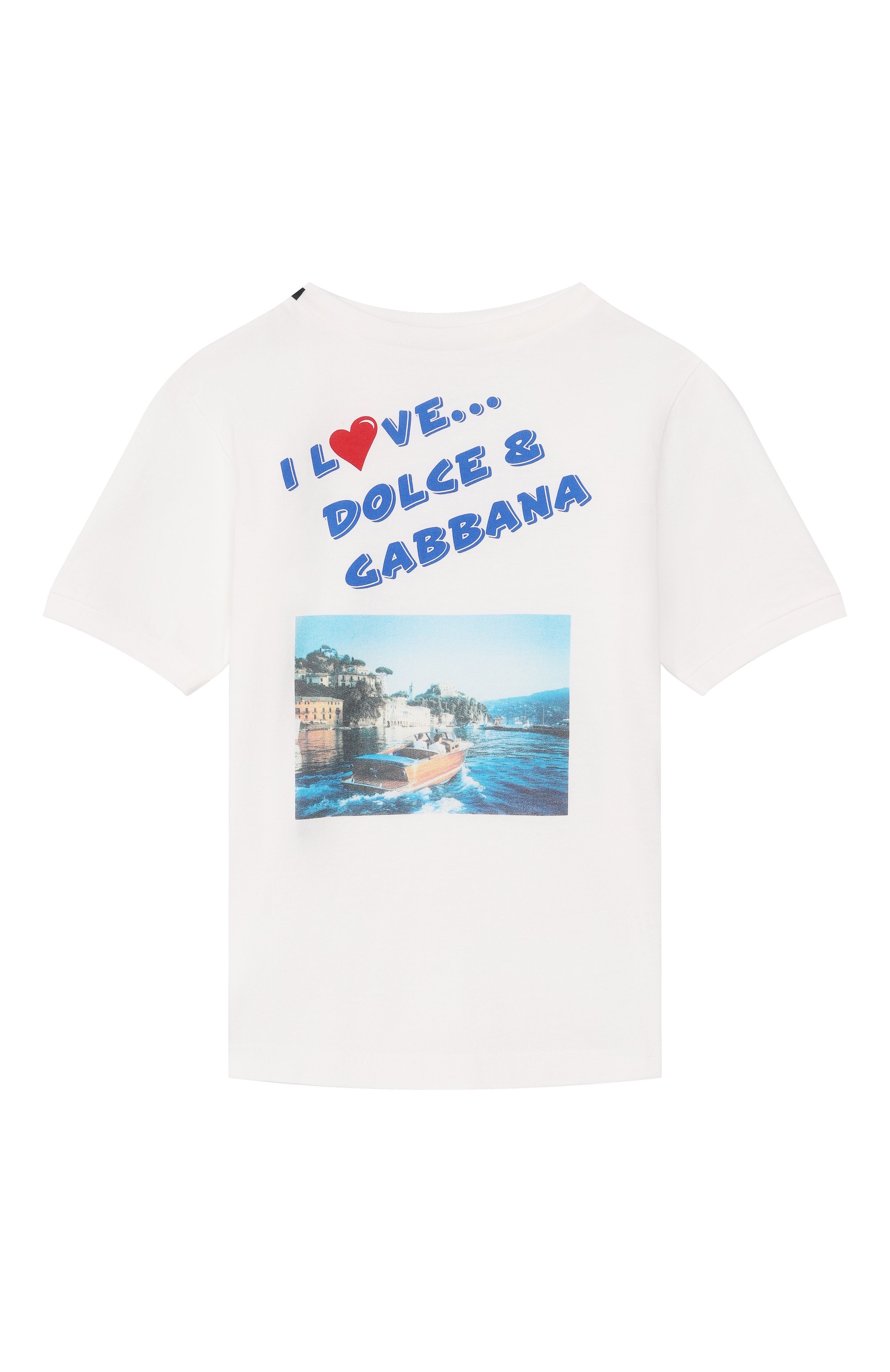 Хлопковая футболка DOLCE & GABBANA, арт. L4JTJD/G7PWD_001, фото 1