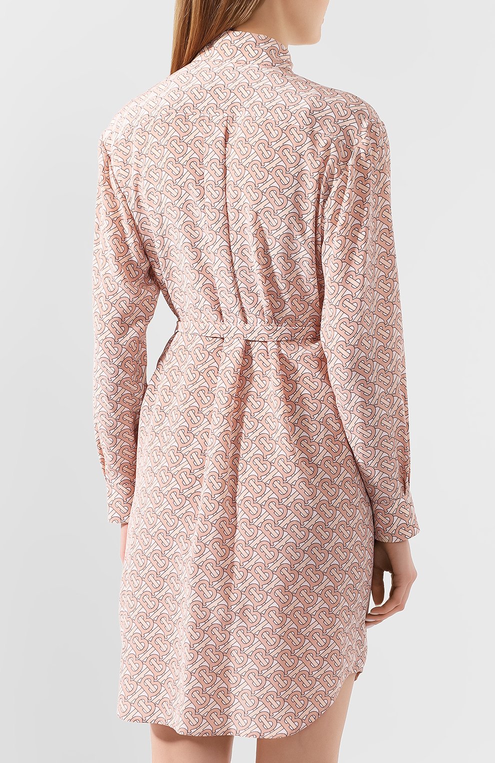 Шелковое платье BURBERRY, арт. 8028961, фото 4
