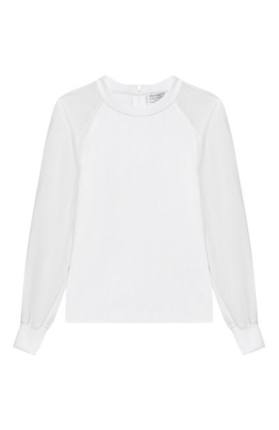 Хлопковая футболка BRUNELLO CUCINELLI, арт. BG902T676C