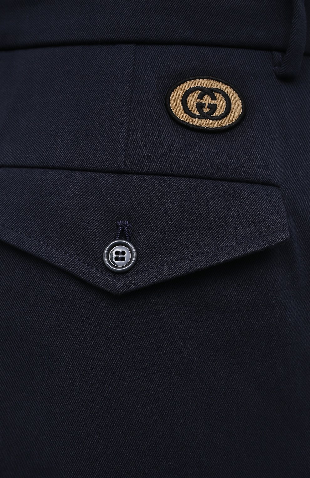 Хлопковые брюки GUCCI, арт. 639398/ZAF7Y, фото 5