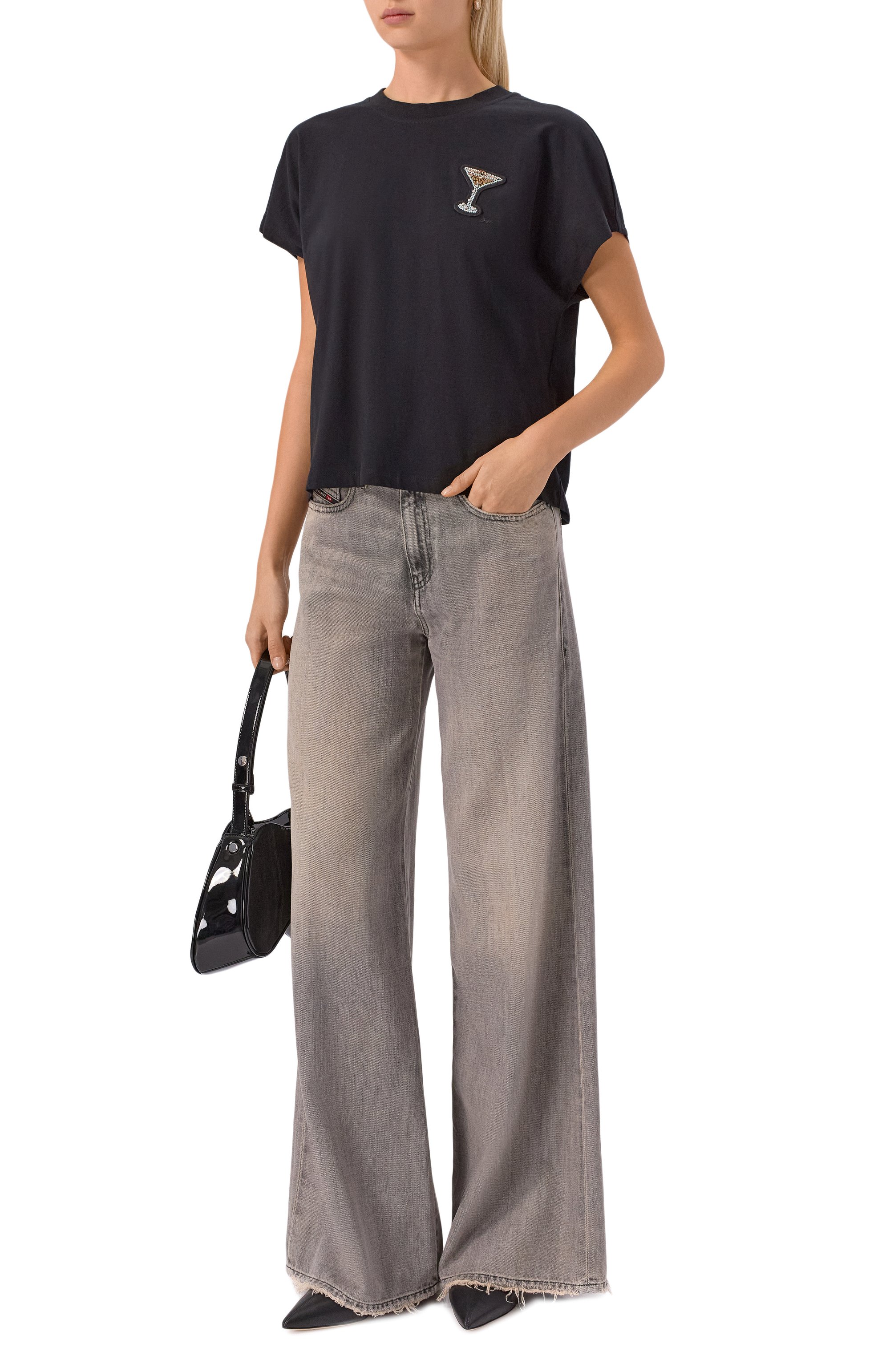 Хлопковая футболка BOSS ORANGE, арт. 50547797, фото 2