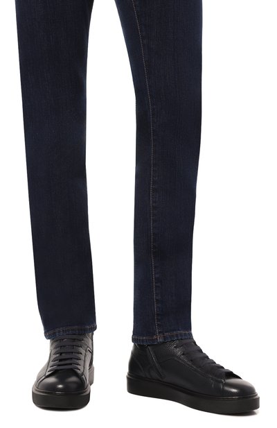 Кожаные кеды DOUCAL'S, арт. DU3321ALEXUJ235N, фото 3