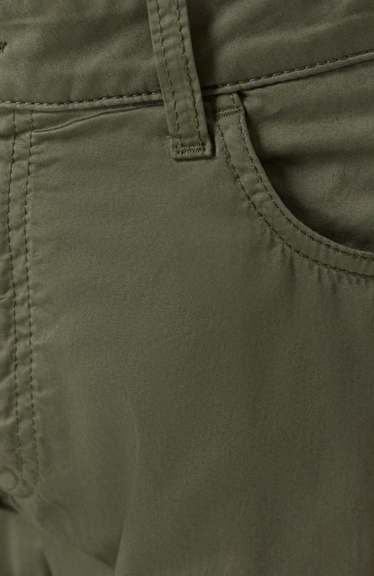 Хлопковые брюки Stefano Ricci MST41B0150/T0182 Хаки  MST41B0150/T0182 Фото 6