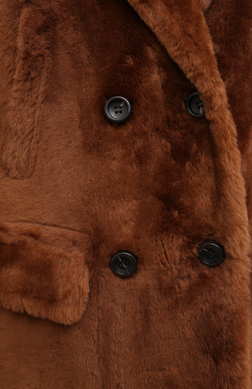 Шуба из овчины YVES SALOMON, арт. 21WYM60604MESI, фото 6