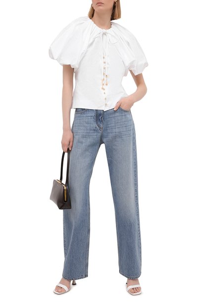 Хлопковая блузка LANVIN, арт. RW-T00010-4408-E21, фото 2
