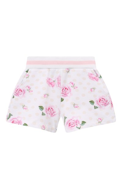 Хлопковые шорты MONNALISA, арт. 39A407, фото 1