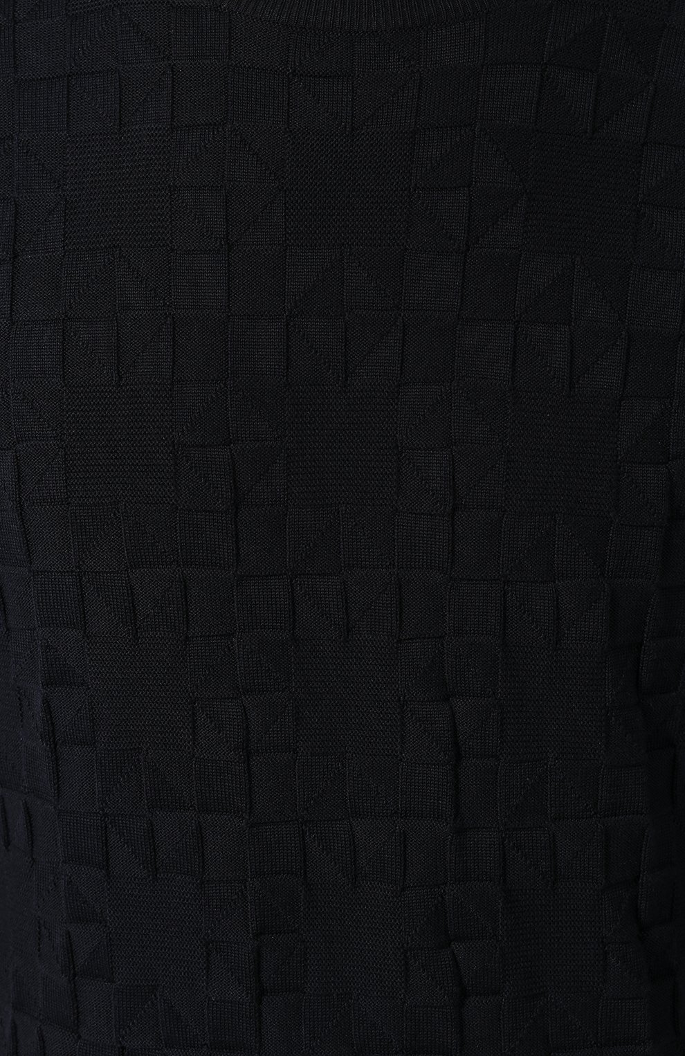 Хлопковый джемпер FIORONI темно-синего цвета по цене 49900 руб., арт. M18210A1, фото 5 Хлопковый джемпер FIORONI, арт. M18210A1, фото 5