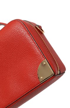 Женская сумка estelle small MICHAEL MICHAEL KORS красного цвета, арт. 32F3G9EC5L | Фото 3 (Сумки-технические: Сумки top-handle; Материал: Натуральная кожа; Материал сплава: Проставлено; Ремень/цепочка: На ремешке; Драгоценные камни: Проставлено; Размер: small)