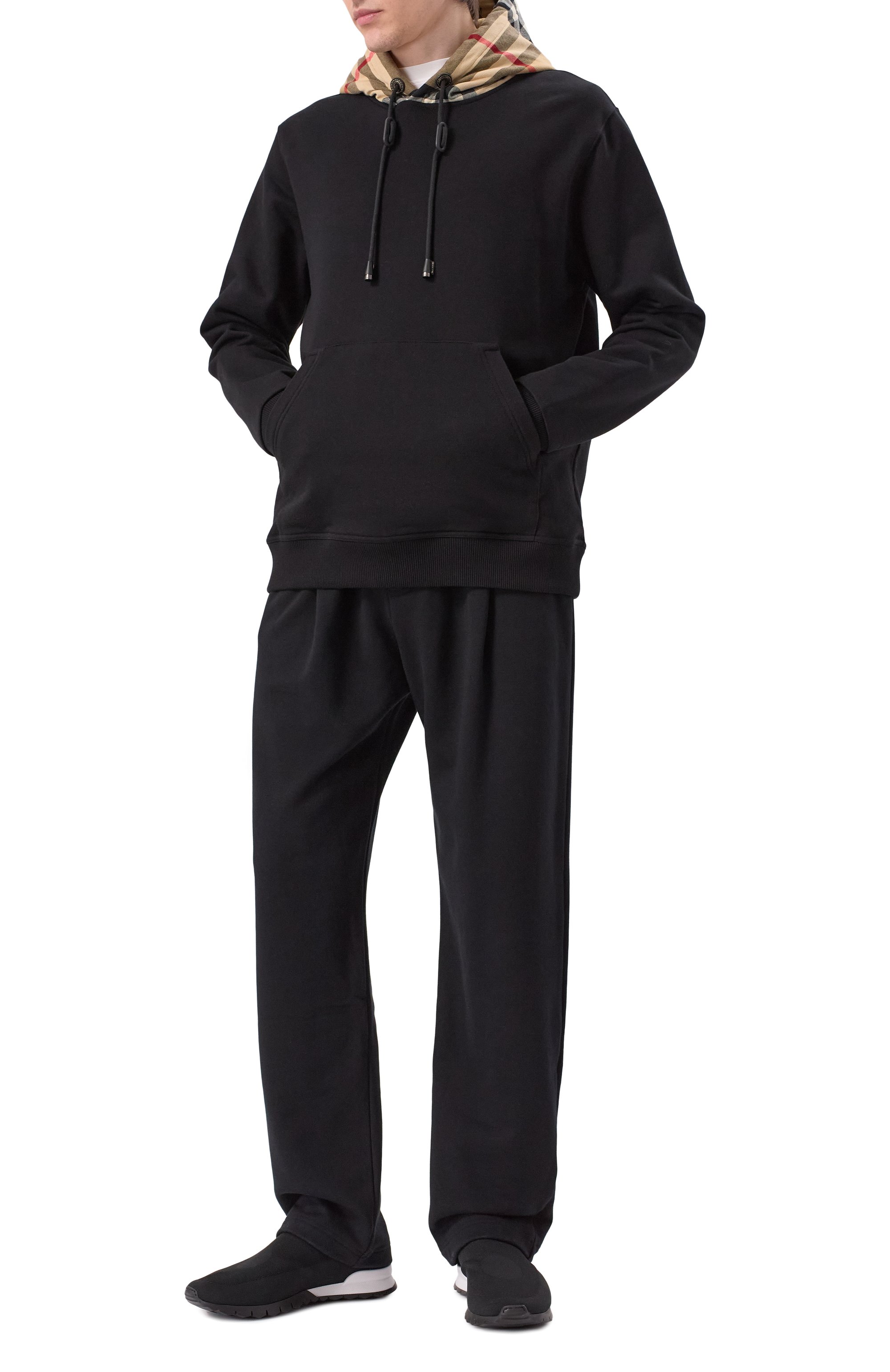 Хлопковое худи BURBERRY, арт. 8058117, фото 2