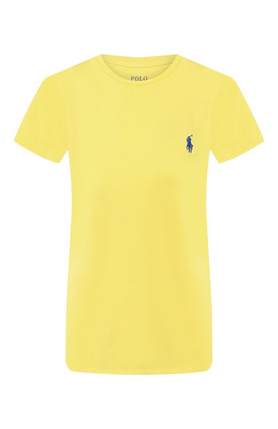 Женская хлопковая футболка POLO RALPH LAUREN, арт. 211734144